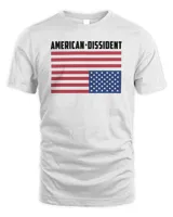 Stew Merch American Dissident Premium T Shirt Unisex Standard T-Shirt white s